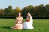 Svatebn� fotky z parku